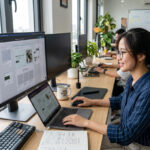 Thiết kế website Ảnh được tạo từ AI