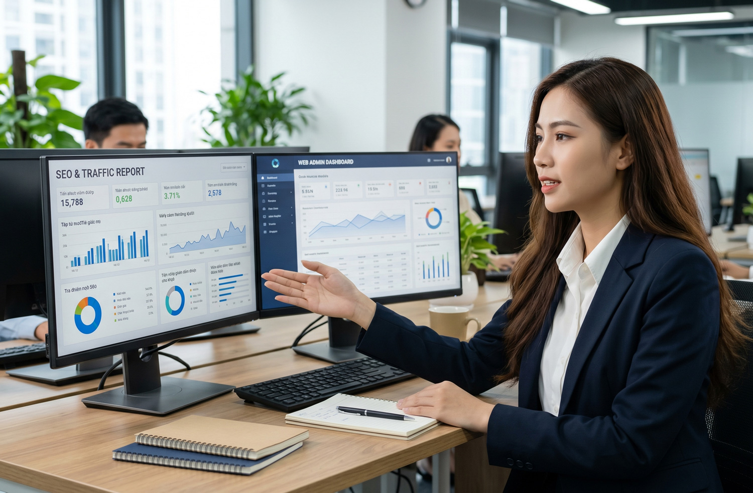 Viết bài dễ dàng, trực quan giống như trên Word