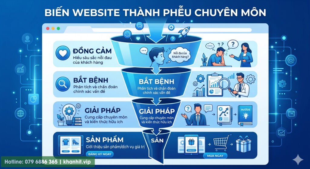 Biến Website thành Phễu Chuyên Môn