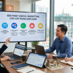 Giải pháp Marketing ĐA KÊNH cho ngành xây dựng dân dụng năm 2026 Ảnh tạo từ AI