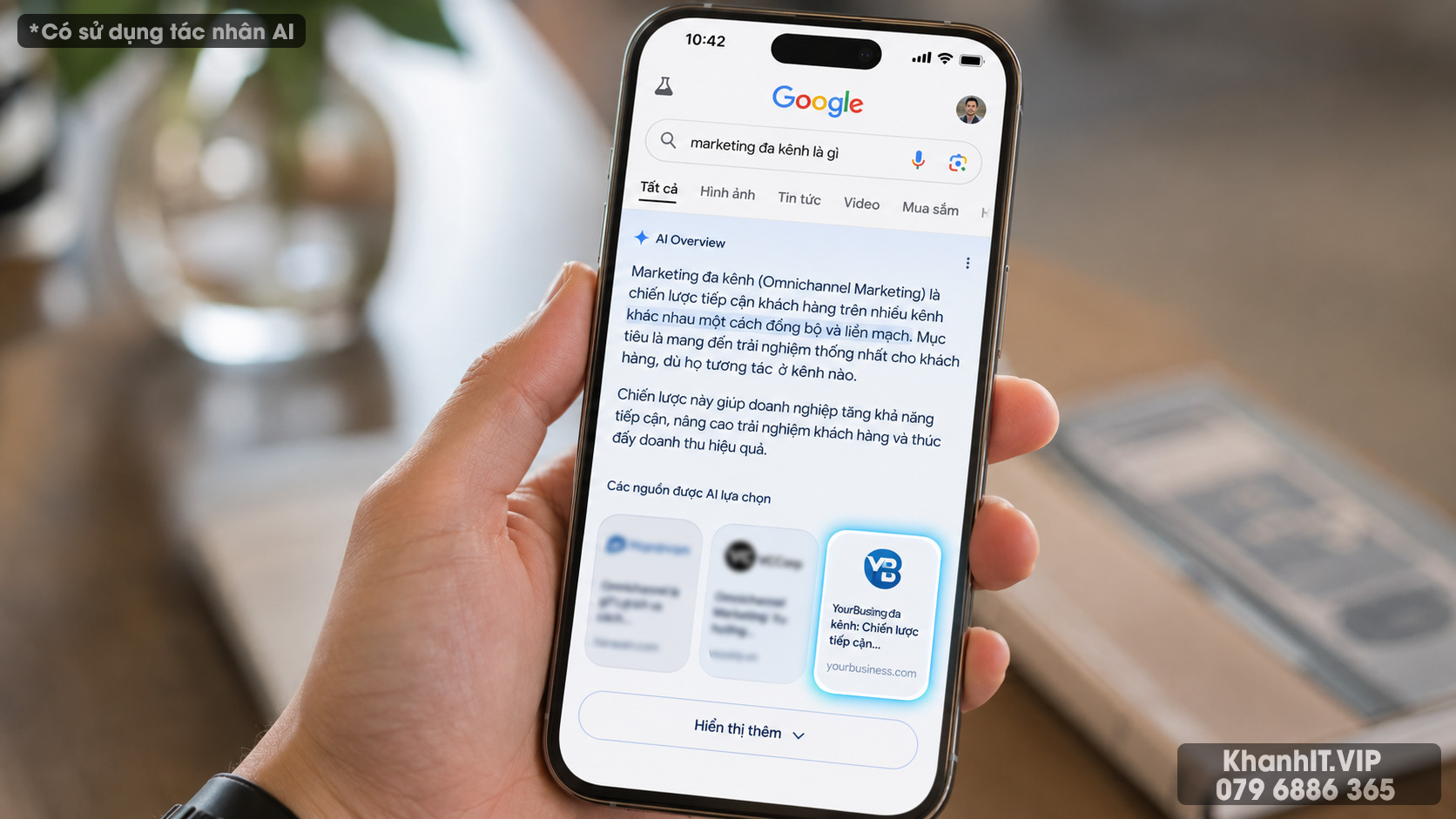 Bí quyết tối ưu website cho AI Search để không bị mất khách hàng