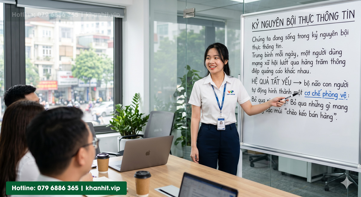Khách hàng đã phát triển "người tiêu dùng thông minh"
Hình ảnh được tạo từ AI