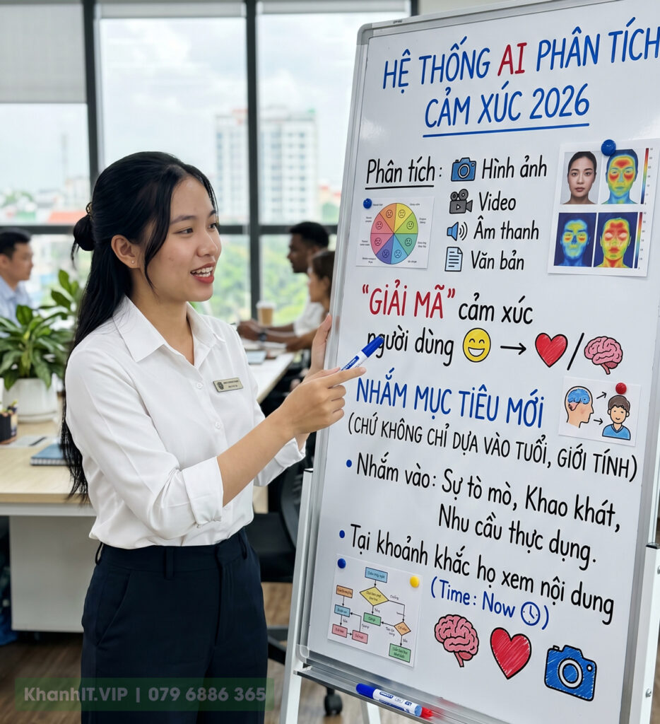 Phân tích chuyên sâu ngành marketing thuê ngoài (Outsourced Marketing) năm 2026 và Chiến Lược Cho Doanh Nghiệp Việt Nam 3 Thấu hiểu cảm xúc thay cho Nhân khẩu học
Hình ảnh tạo từ AI