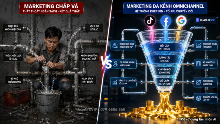 5 bước để biến cách làm chắp vá của bạn thành một "cỗ máy in đơn" khép kín đa kênh Omnichannel